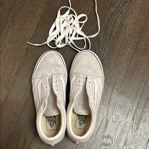 Vans Women's Sneakers in Light Beige